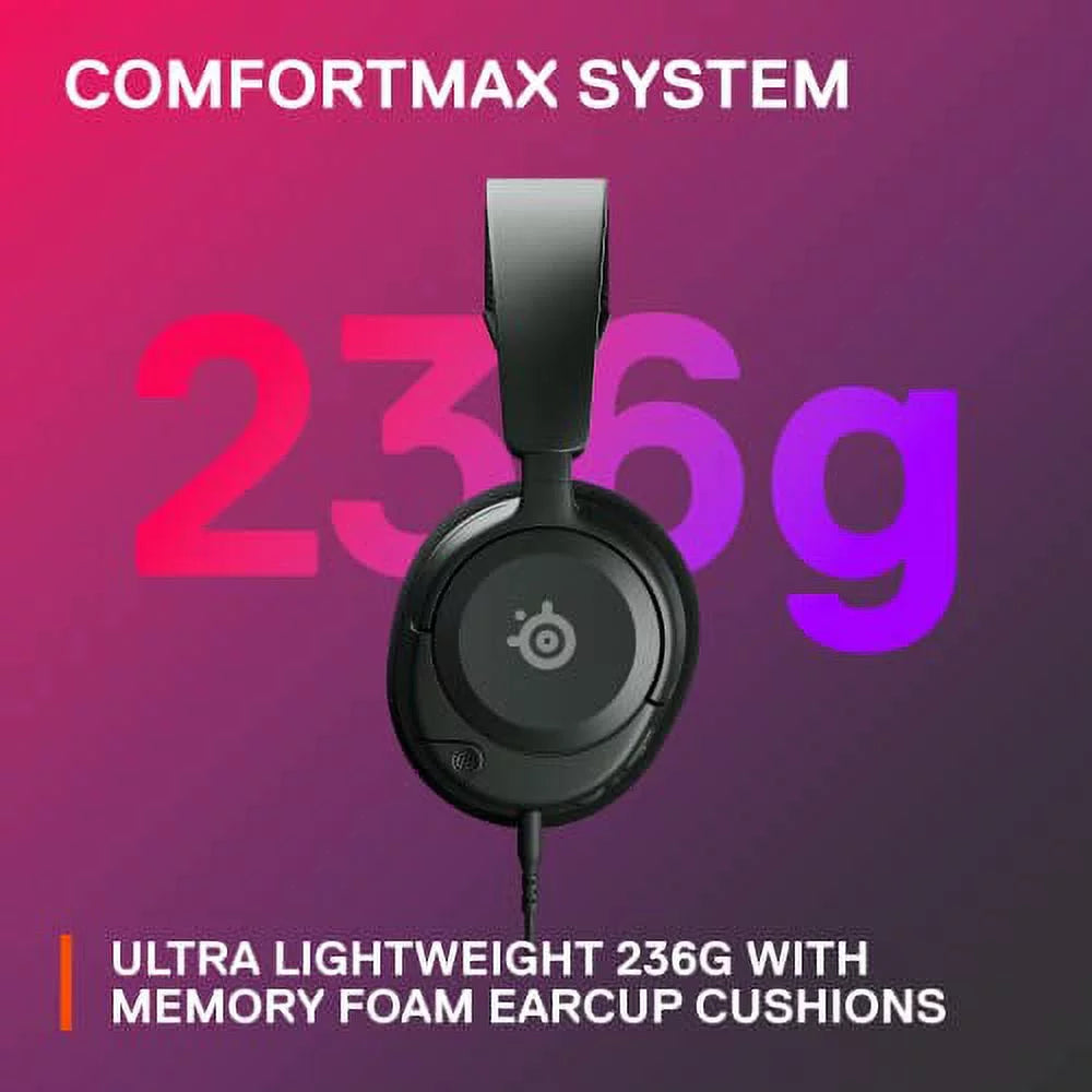 Black Wired Gaming Headset with 3.5mm Jack T420