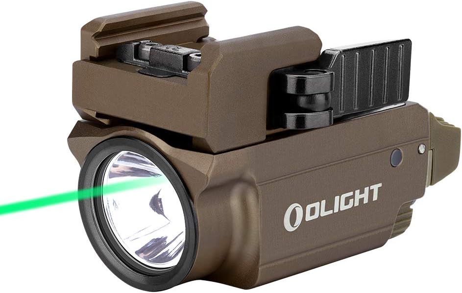 600 Lumens Green Beam White LED Compact Rail Mount Tactical Flashlight X780