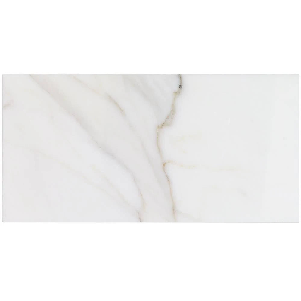 Calacatta Gold 6x12 Polished Marble Tile V7620