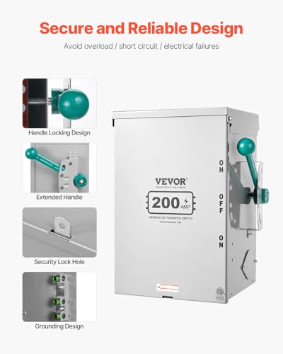 200A Manual Transfer Switch 120/240V Z875