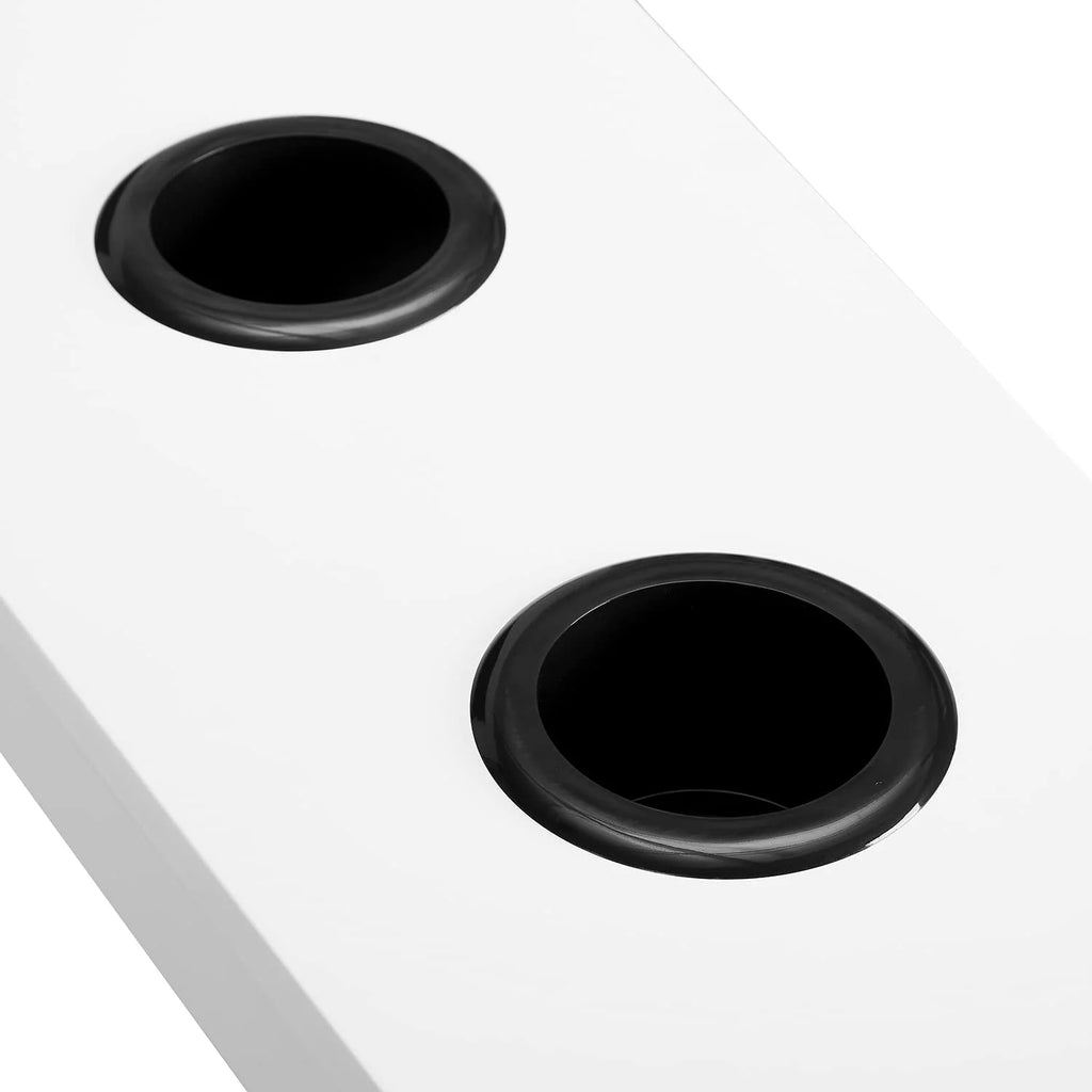 Narrow End Table with Charging Station R13643
