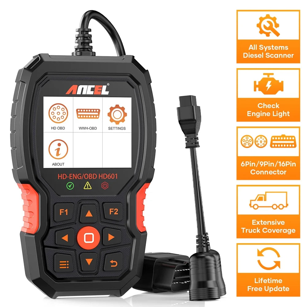 Heavy Truck Scanner Diagnostic Scan Tool F407