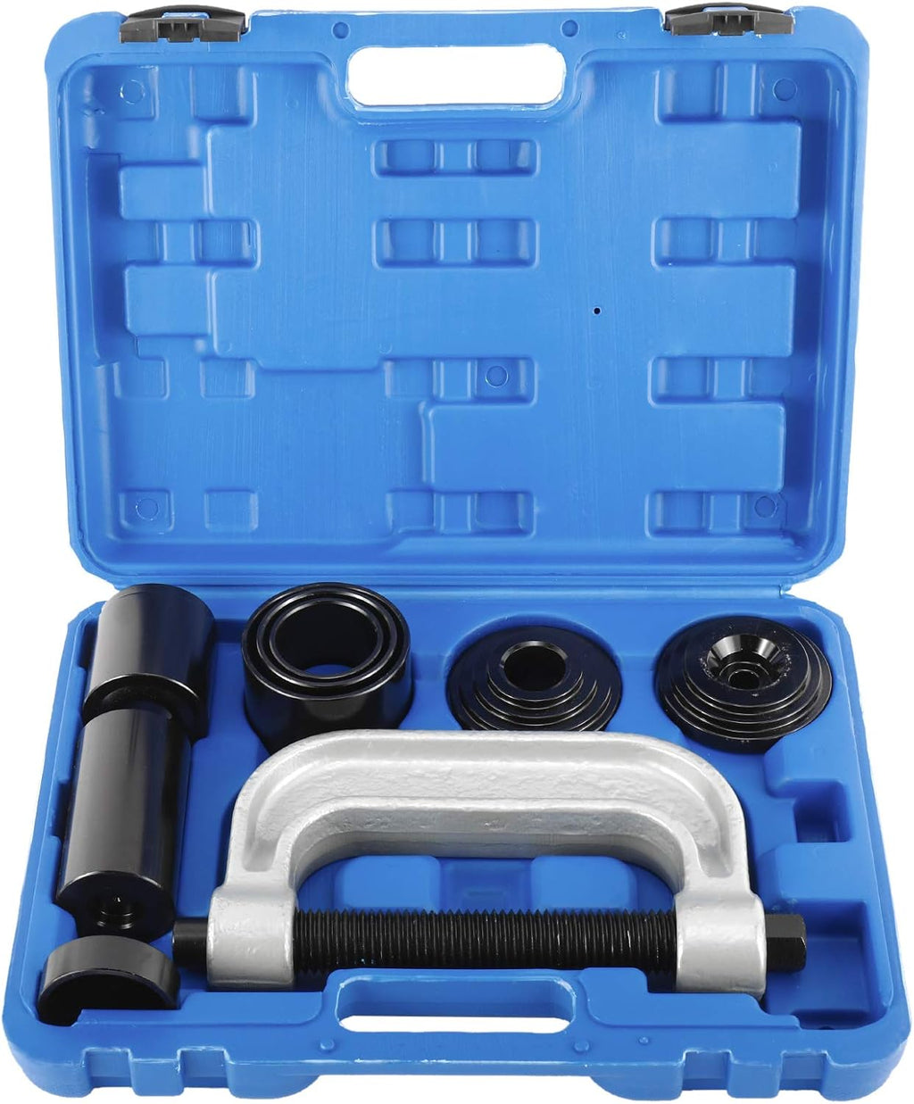 10Pcs Heavy Duty Ball Joint Press U Joint Tool Kit with 4 Adapters O402