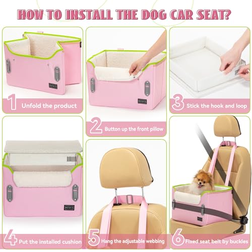 Grey Waterproof PU Leather Dog Car Seat W94164