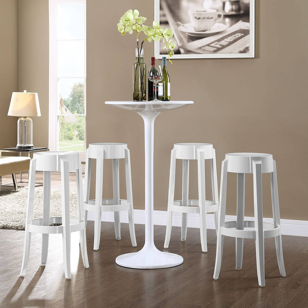 Blue Set of 4 Bar Stool R8570