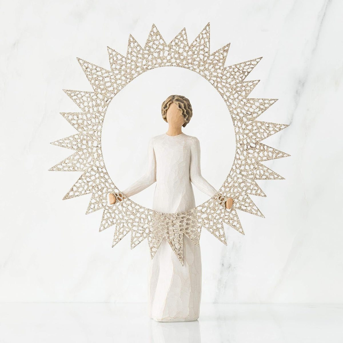 Sculpted hand-painted Tree Topper H703