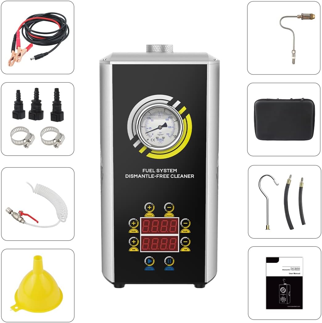 Car Fuel Injector Cleaner with Built-in Air Pump Q686050
