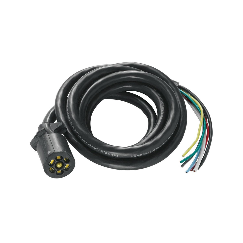 7-Way Connector Trailer End 8 ft. Cable Z1230