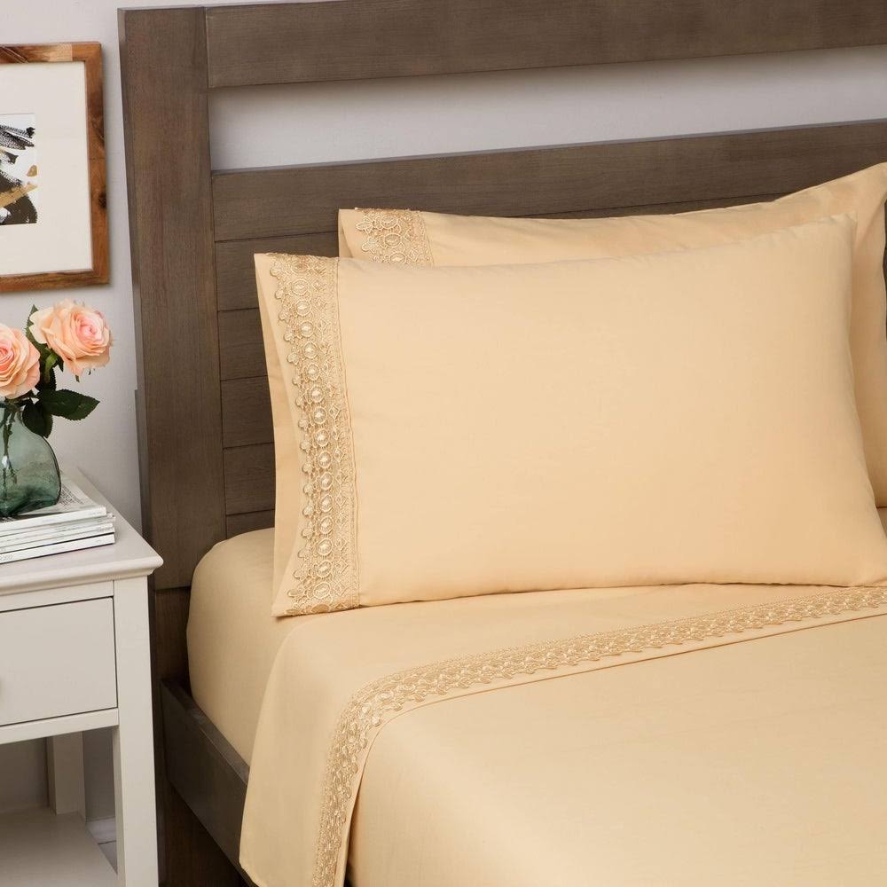 California King Brown Extra Deep Pocket Sheet I7772