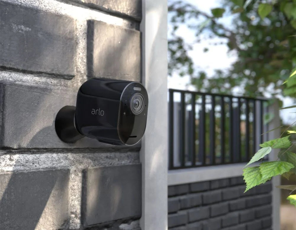 Black 4K HDR Wire-Free Security Camera System U26731