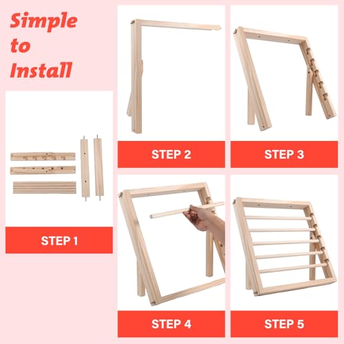 Wooden Ribbon Storage Racks G3783