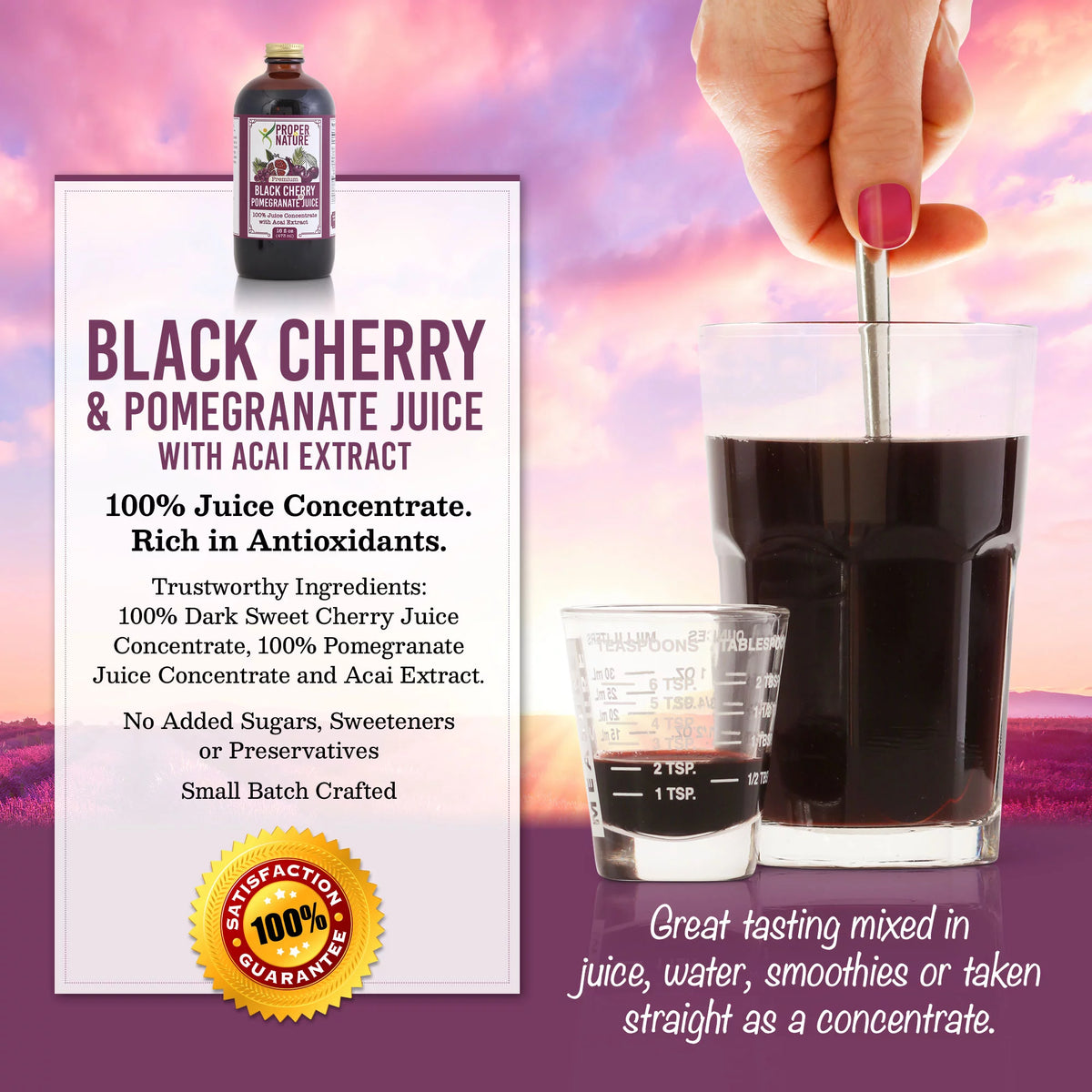 Black Cherry & Pomegranate Juice 100% Concentrate M177