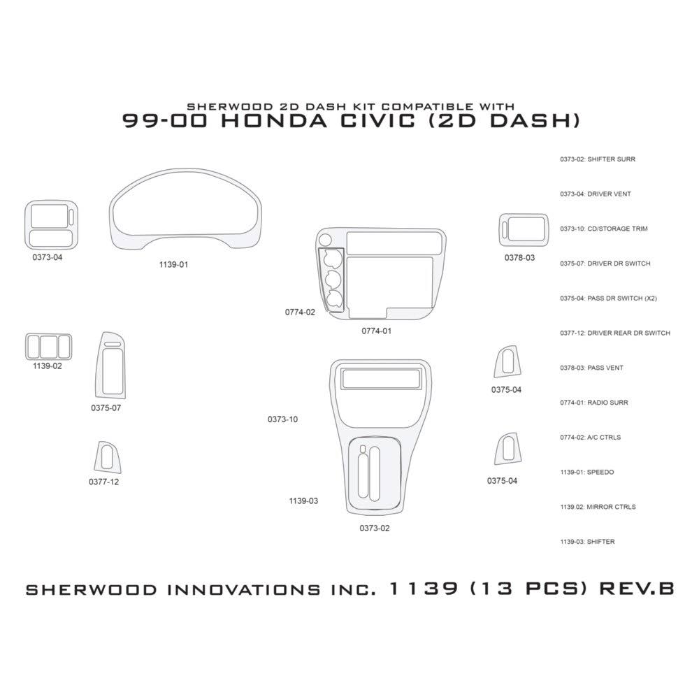 Carbon Fiber Dash Kits M14882