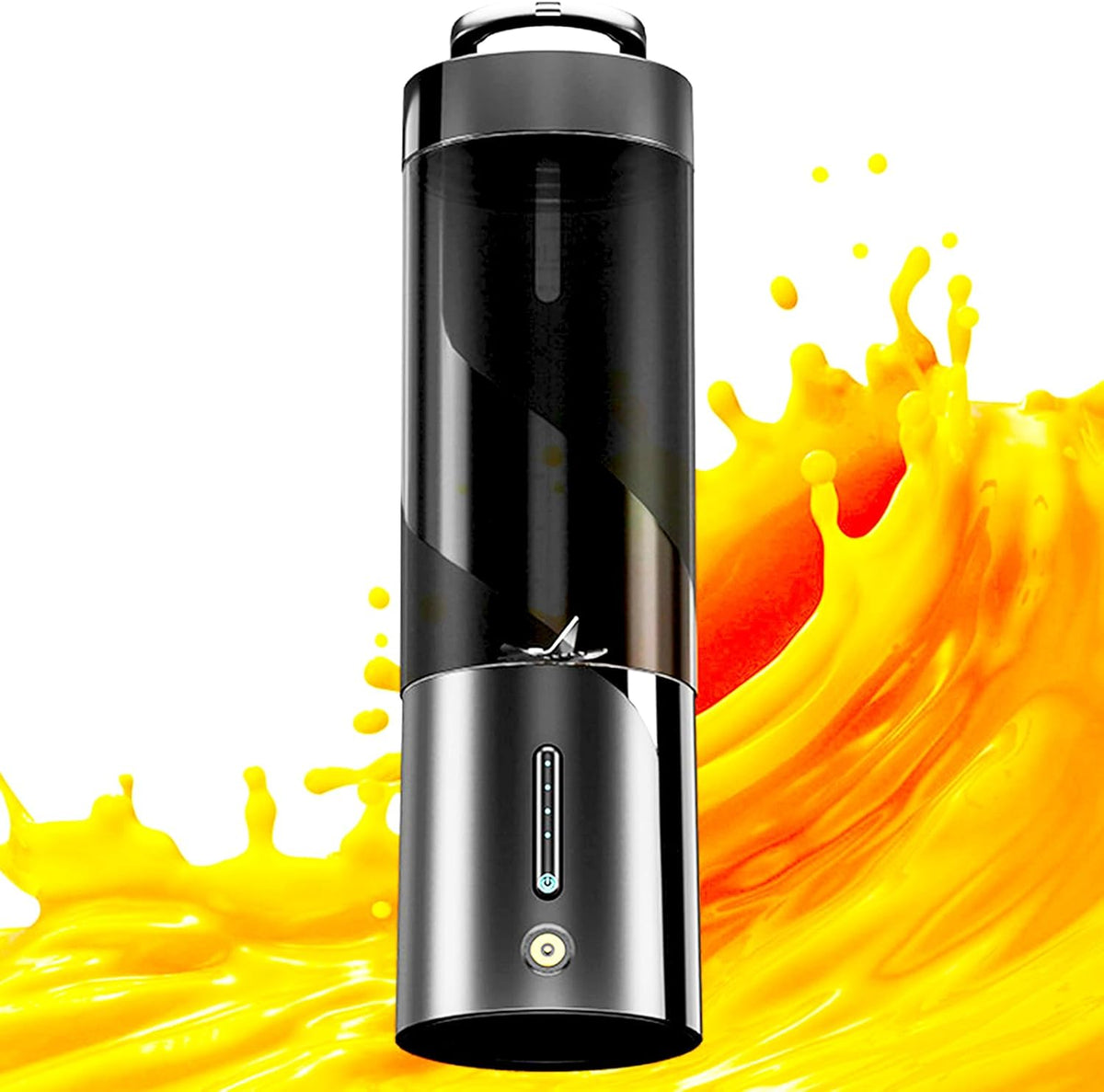 USB Rechargeable Portable Blender with 6 Blades and Cleaning Brush H126663