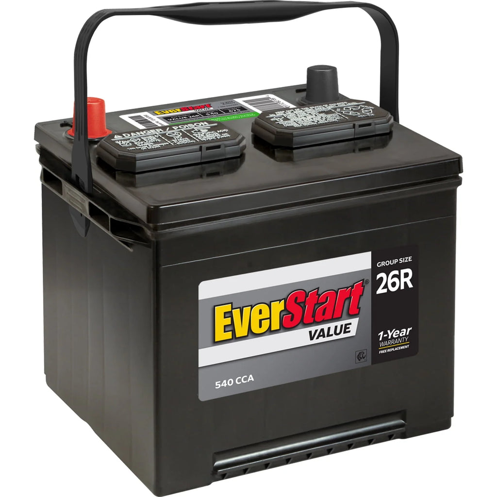 Group Size 26R 12 Volt 540 CCA Lead Acid Automotive Battery A450
