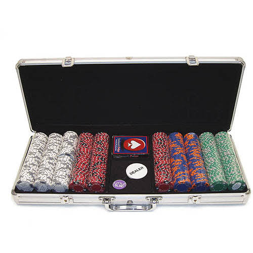 500 11.5g Poker Chip Set with Aluminum Case O101