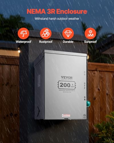 200A Manual Transfer Switch 120/240V Z875