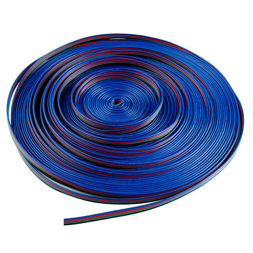 22AWG 10m/33ft 4 Pin RGB LED Extension Cable O3386