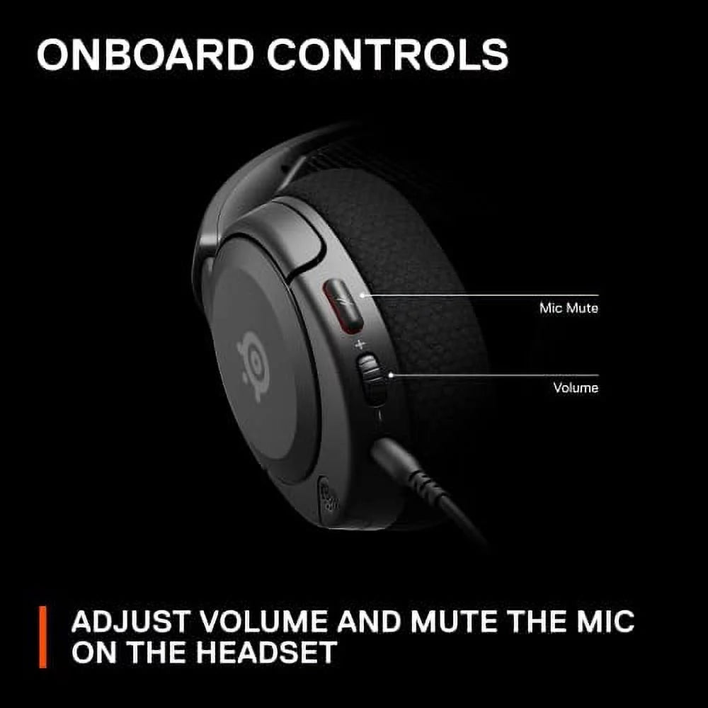 Black Wired Gaming Headset with 3.5mm Jack T420