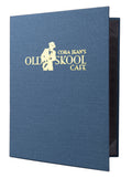 4 View Book Style Casebound Menu, 8.5 x 11 Letter Size V438553