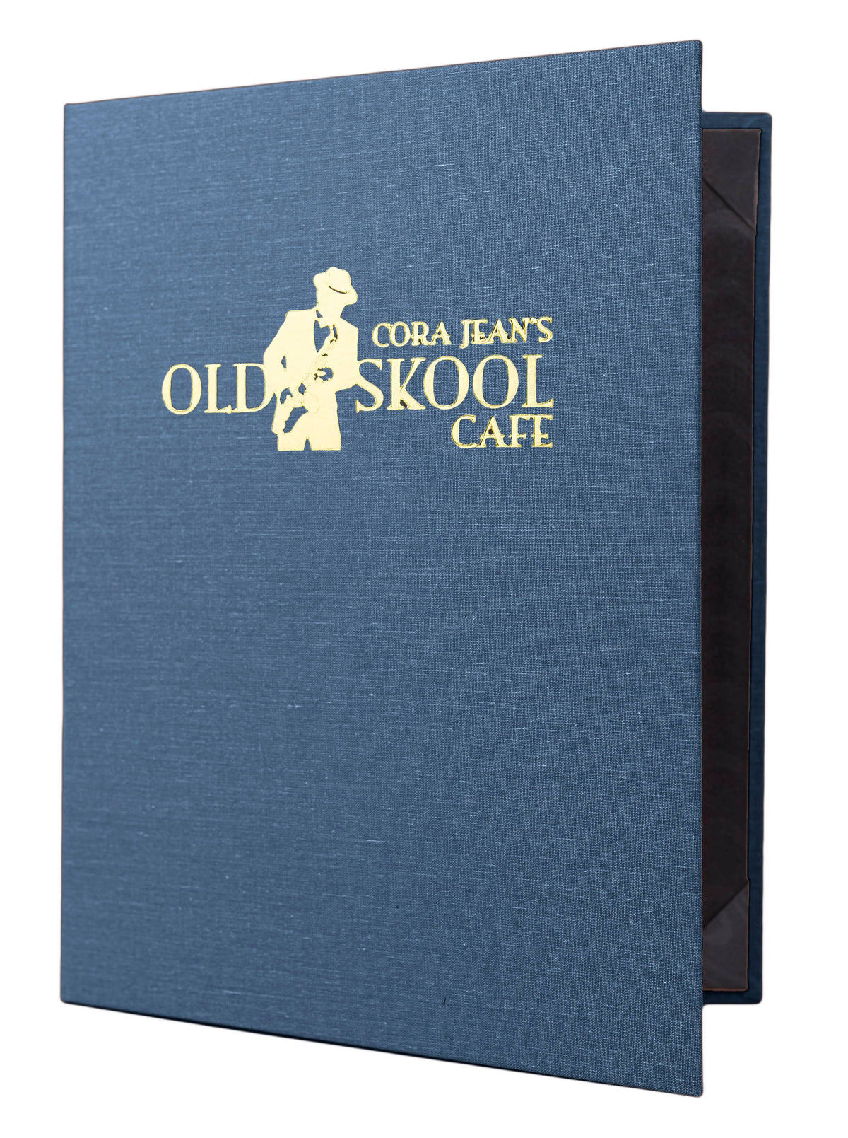 4 View Book Style Casebound Menu, 8.5 x 11 Letter Size V438553