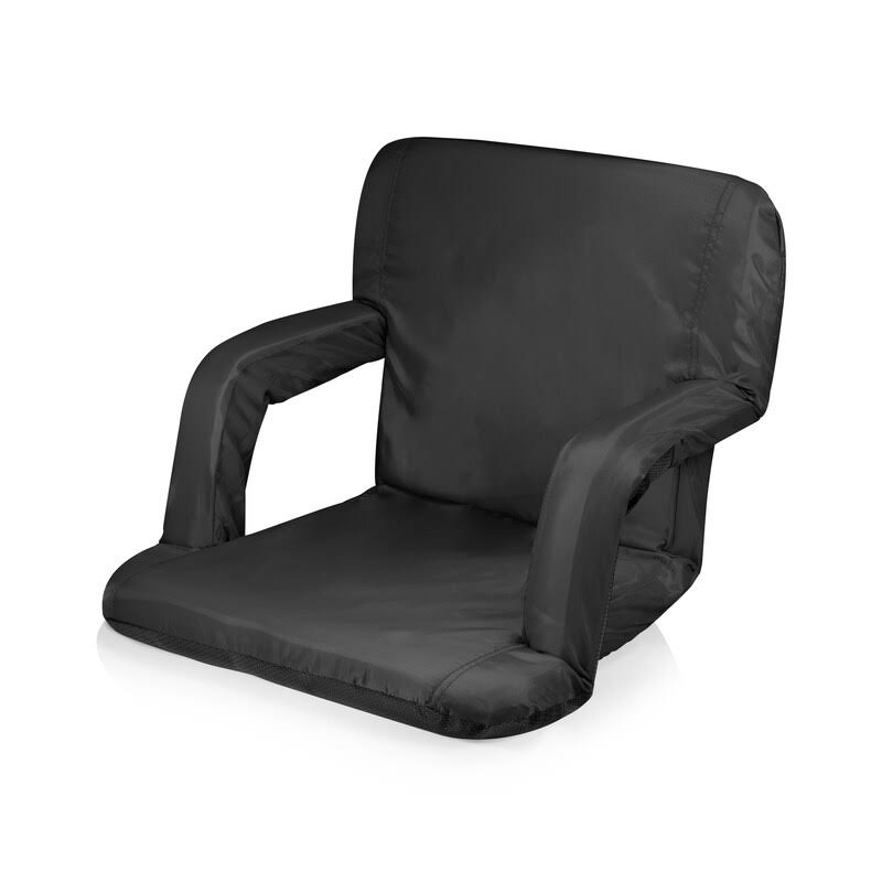 Black Portable Reclining Stadium Seat L4846