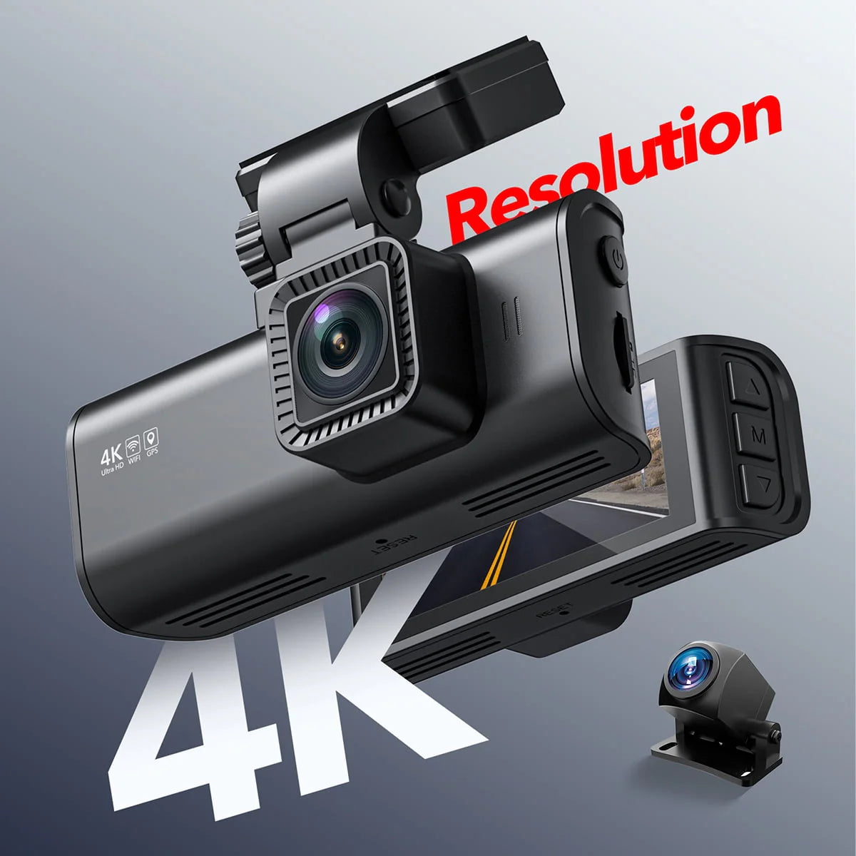 4K Dash Cam with WiFi GPS Night Vision V68640
