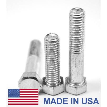 5/8 inch-11 x 3 1/2 inch Coarse Thread Grade 5 Hex Cap Screw Zinc Plated Pk 100 F8785