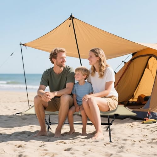 Portable Folding Camping Bench with Carrying Bag X11629