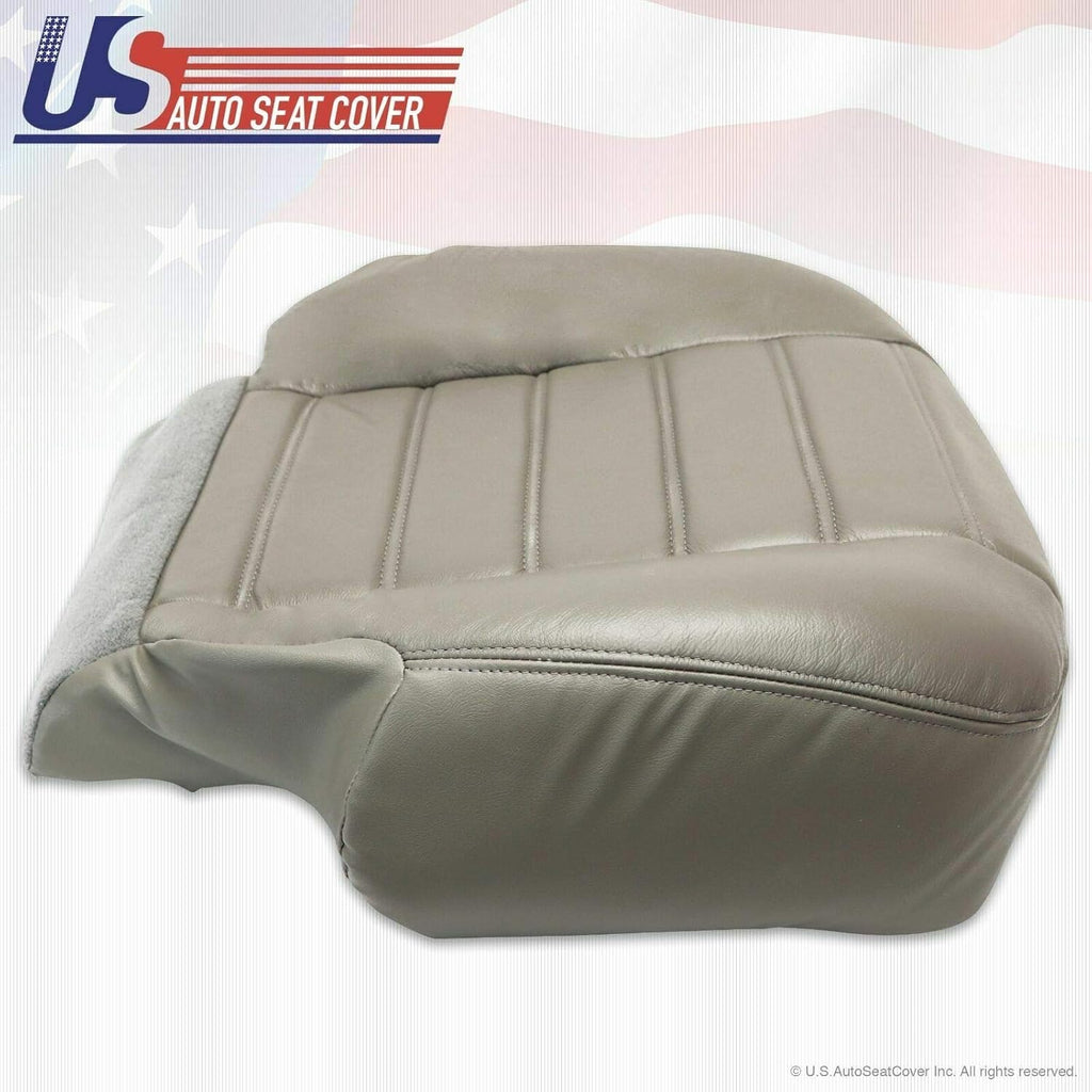 Gray Synthetic Leather Seat Cover Pack of 2 Q45139