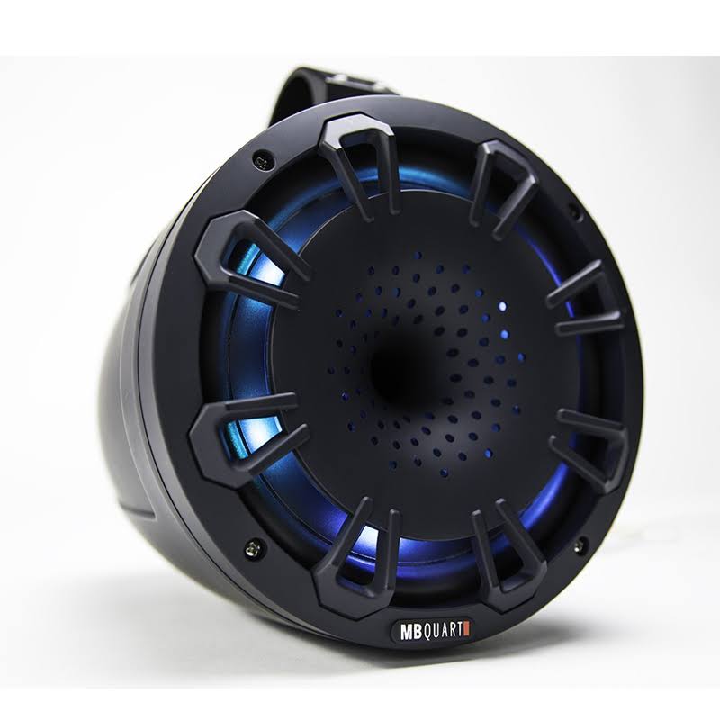 Black 2-way Marine Tower Speakers - Pair A670755