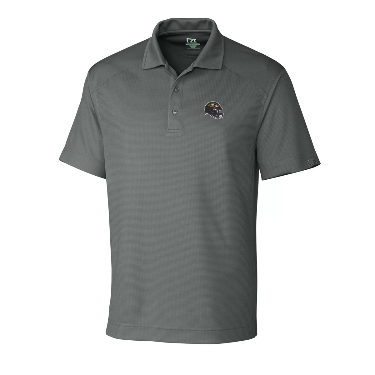 Men's Textured Solid Polo V5543