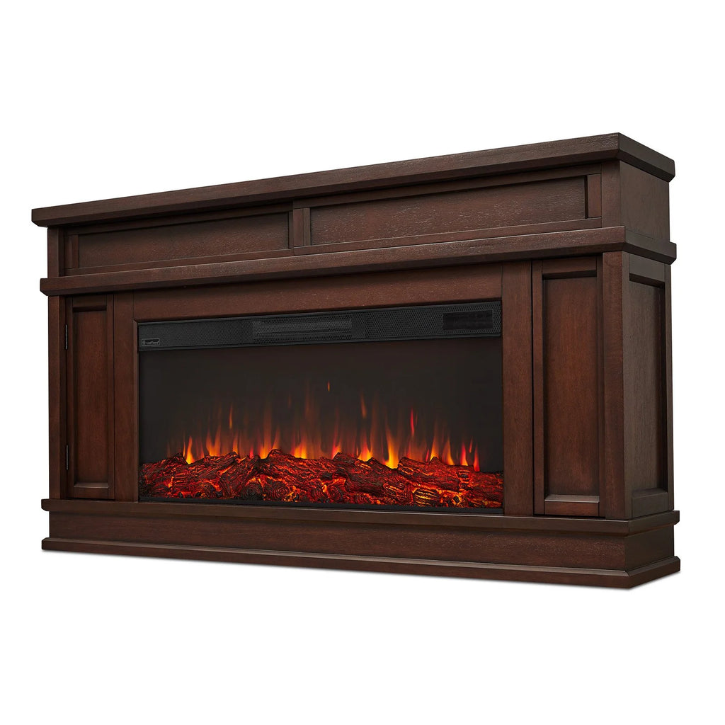 Dark Walnut Electric Fireplace J154221