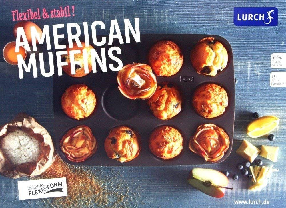 Brown 12 Mold Muffin Tray U25599