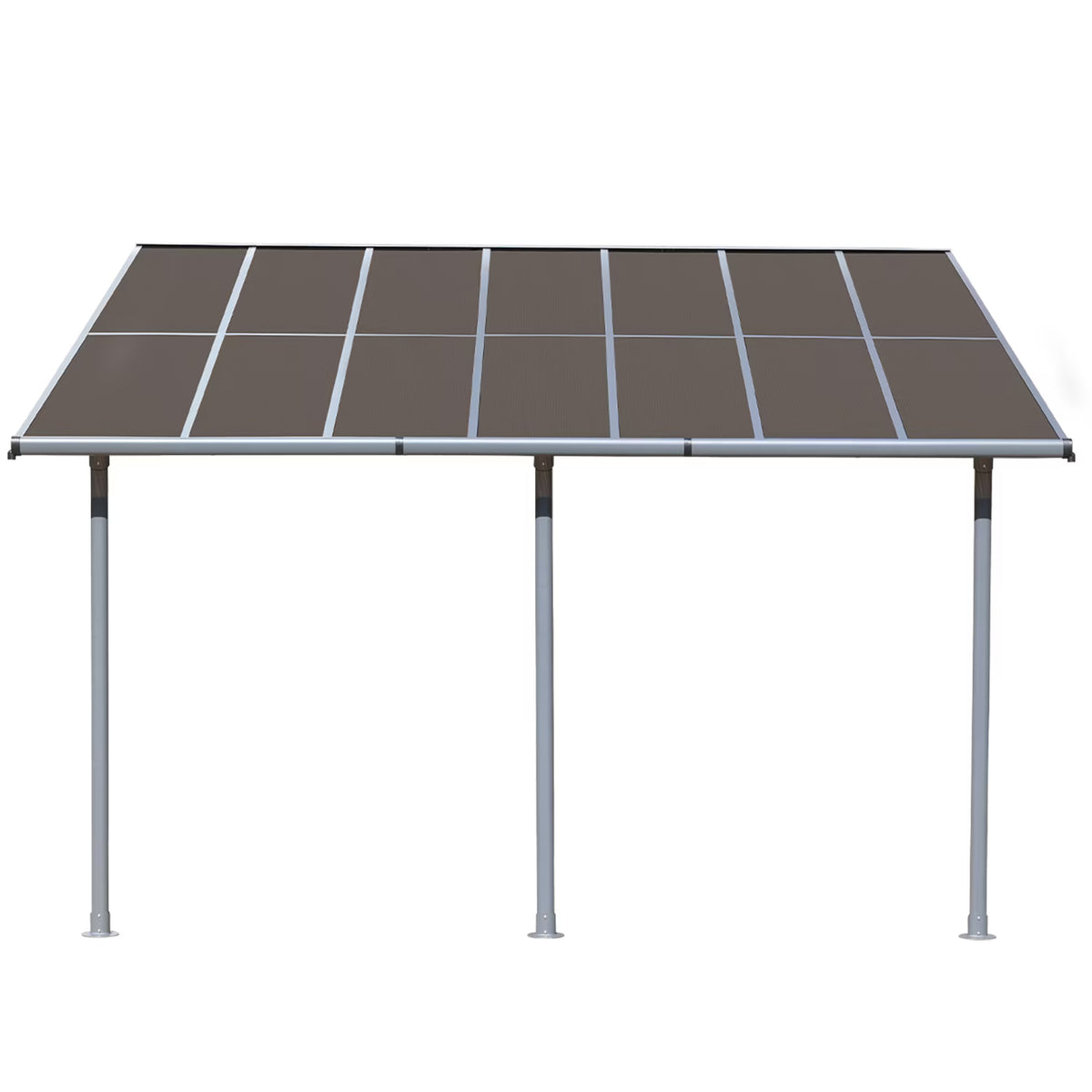 Polycarbonate Wall Mount Gazebo L74531