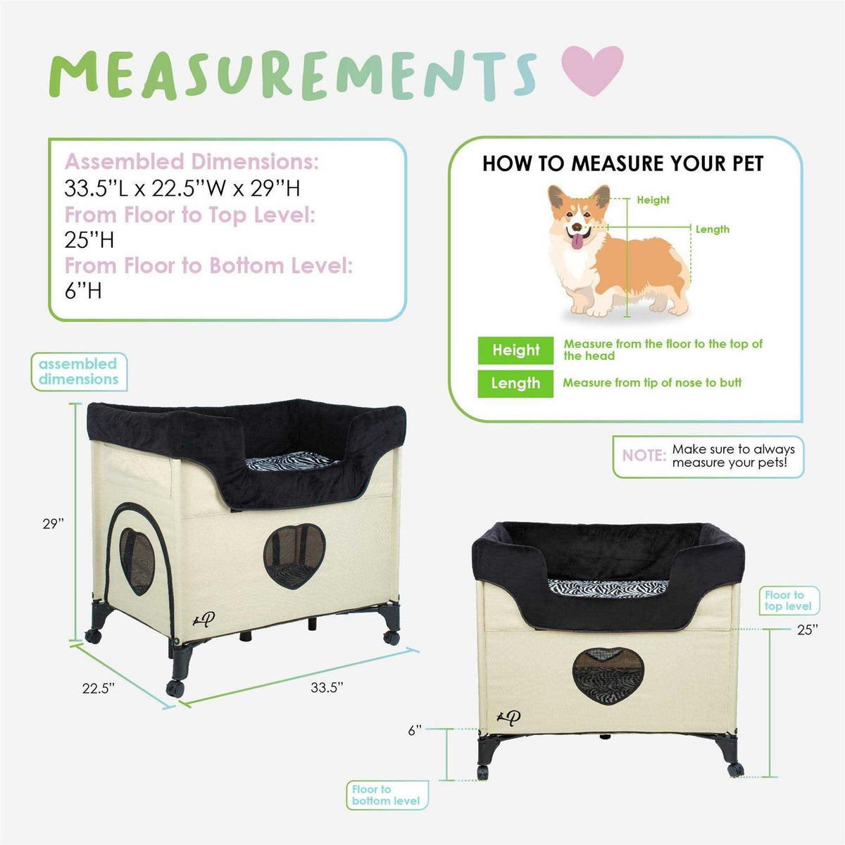 Bedside Lounge Pet Bed V863