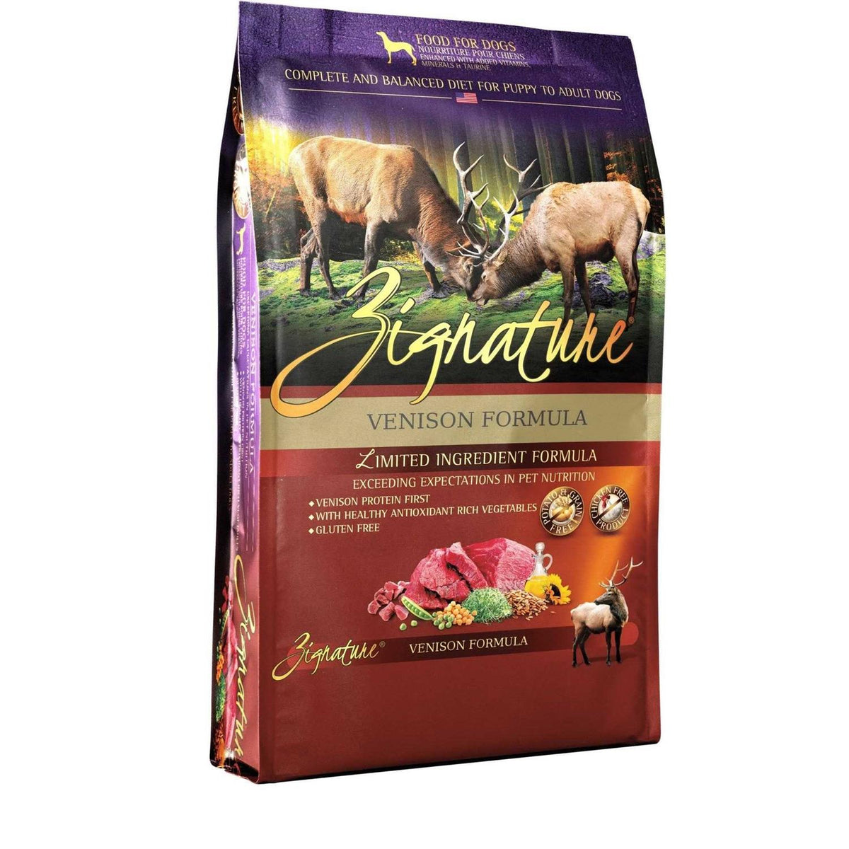 Venison Formula Dry Dog Food V78840
