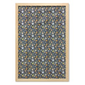 Multicolor Printed Fabric Cartoon Wall Art with Frame, 23" x 35" Y41147