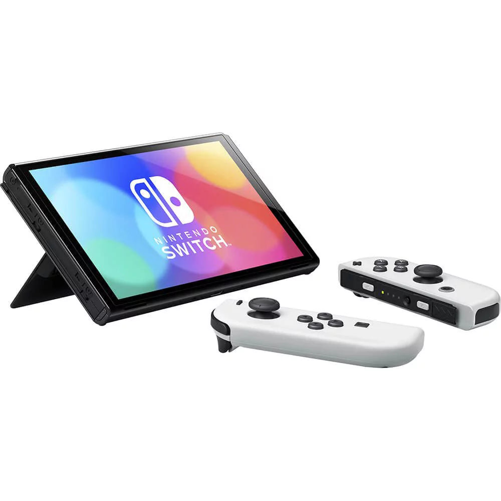 White 7-inch OLED 64GB Game Console with Accessories R63489