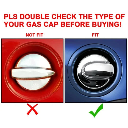 Black Gas Cap and Door Handle Cover for BMW MINI Cooper S Hatchback N616
