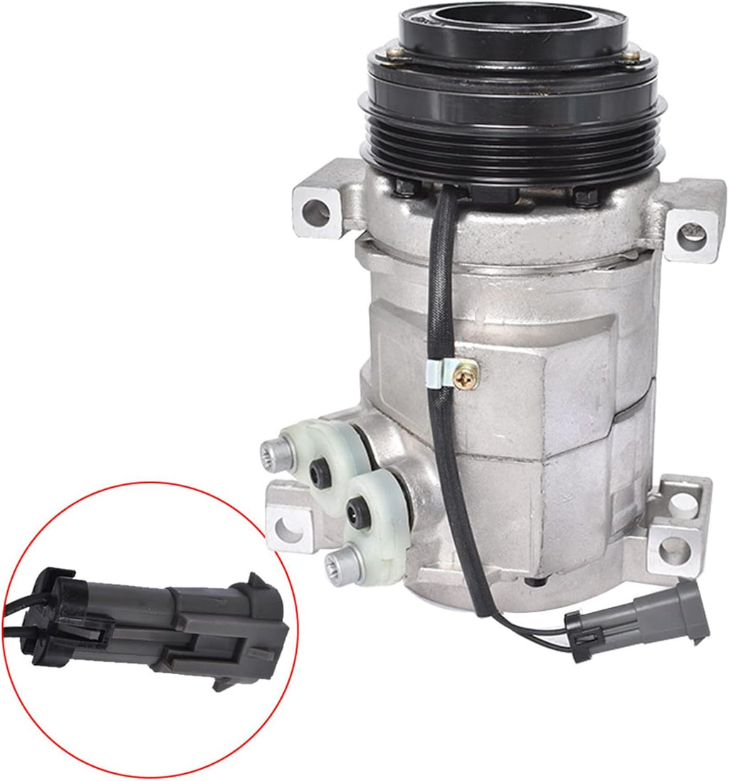 A/C Compressor Replacement for 2002-2007 Chevy Silverado Suburban Express Cadillac Escalade GMC Yukon Sierra Q44123
