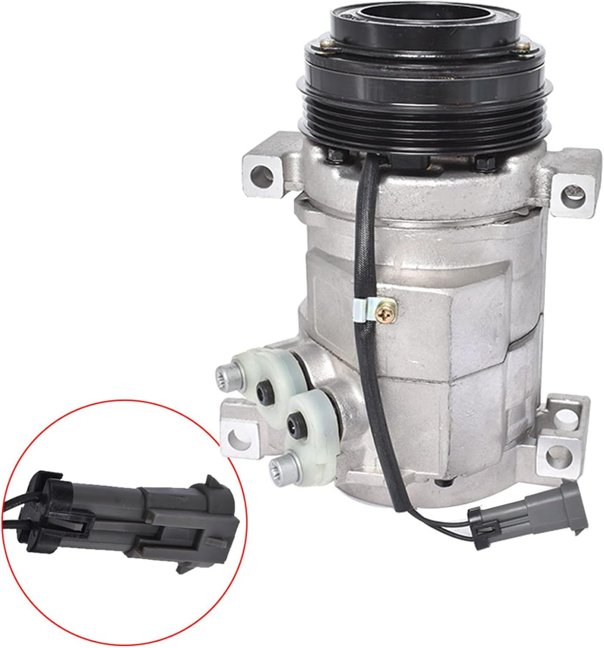 A/C Compressor Replacement for 2002-2007 Chevy Silverado Suburban Express Cadillac Escalade GMC Yukon Sierra Q44123