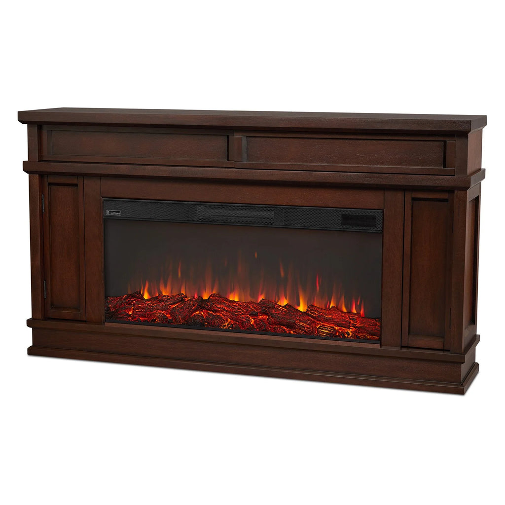 Dark Walnut Electric Fireplace J154221