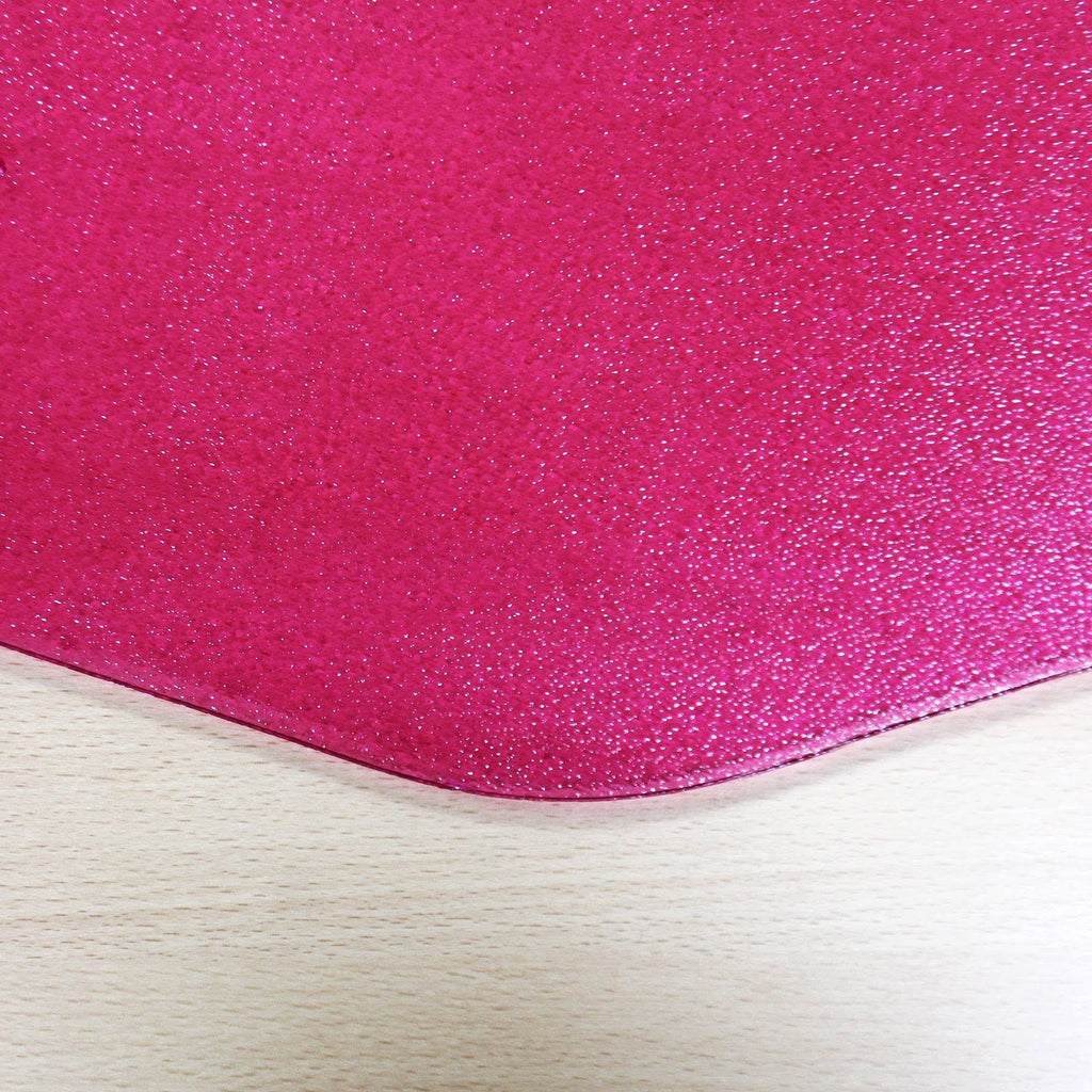Cerise Pink Polycarbonate Chair Mat E92152
