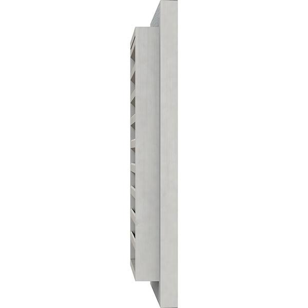 Primed Rough Saw Vertical Gable Vent U200