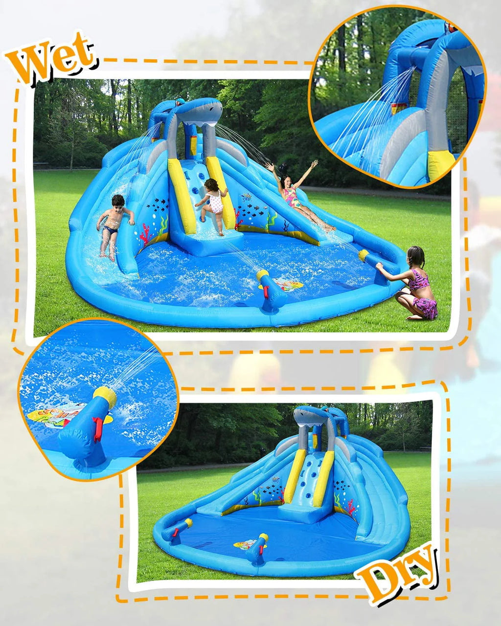 Inflatable Water Slide O747726