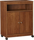 Black Oak Microwave Cart U4337