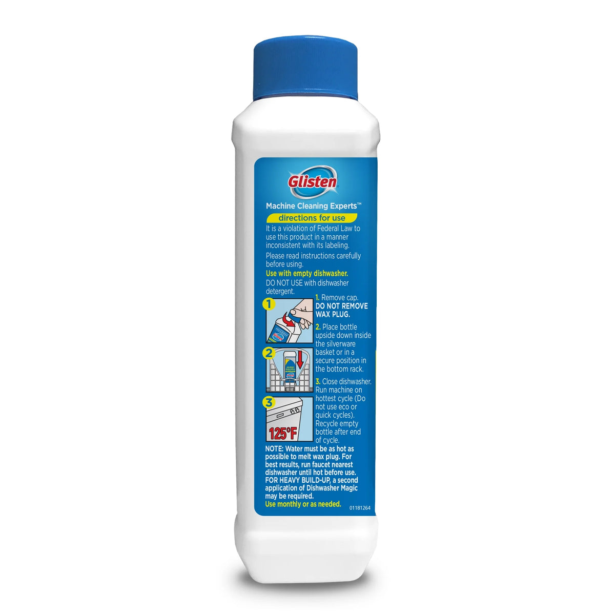 Lemon Scent Dishwasher Cleaner 2 Count 2 Pack B402427