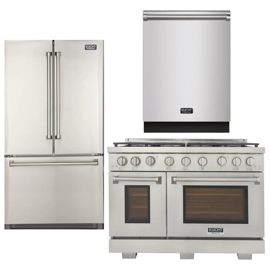 48 inch Gas Range Dishwasher Refrigerator V6269