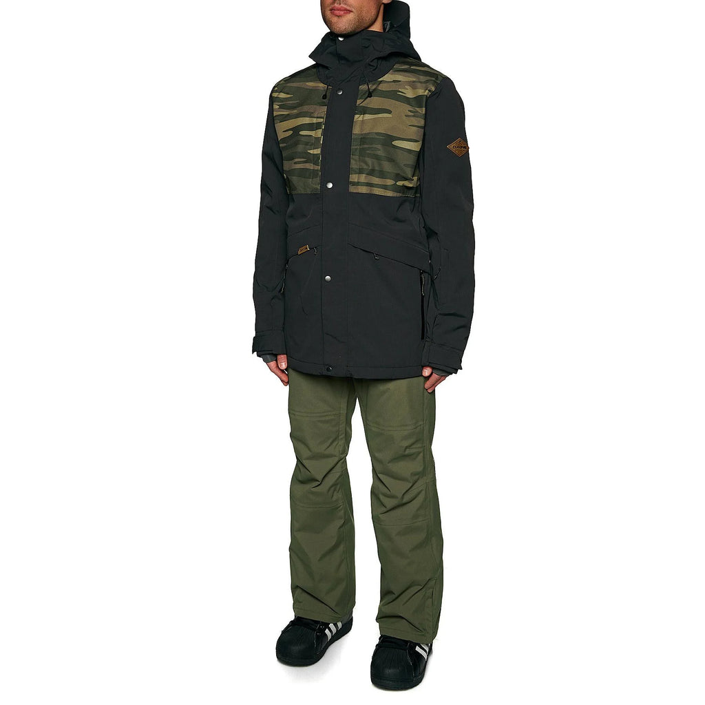 Black Field Camo Jacket C652